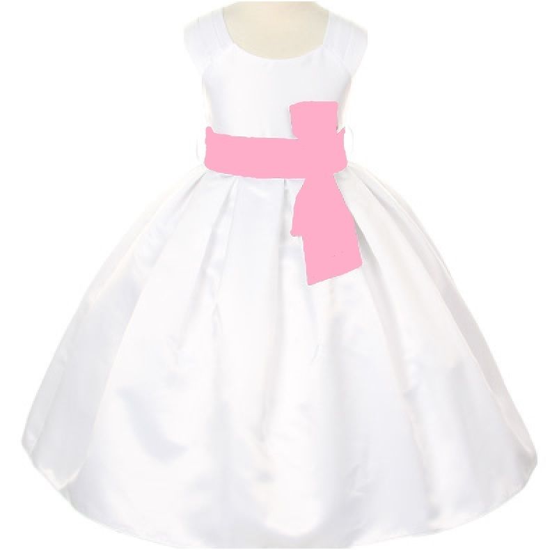 Kommunionkleid Blumenmädchenkleid/Festkleid/Gr. 68 164/ Weiss