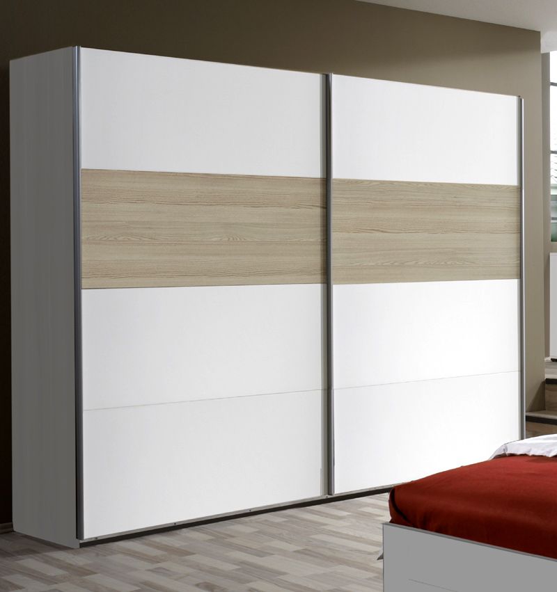 TOP* Design Schlafzimmer Kleiderschrank Schwebetüren Futonbett in