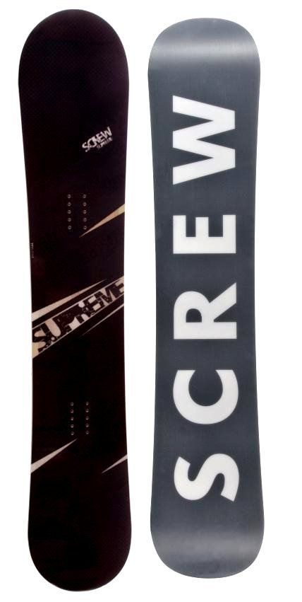 Snowboard Screw Supreme 168cm Wide   Neu