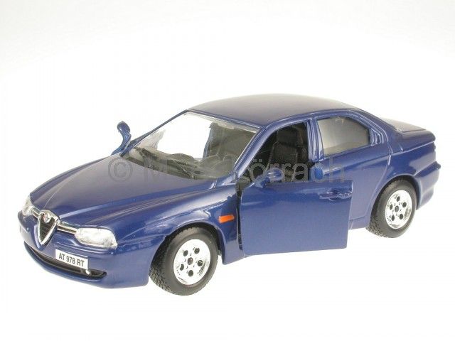 Alfa Romeo 156 blau Modellauto 18 22013 Bburago 124