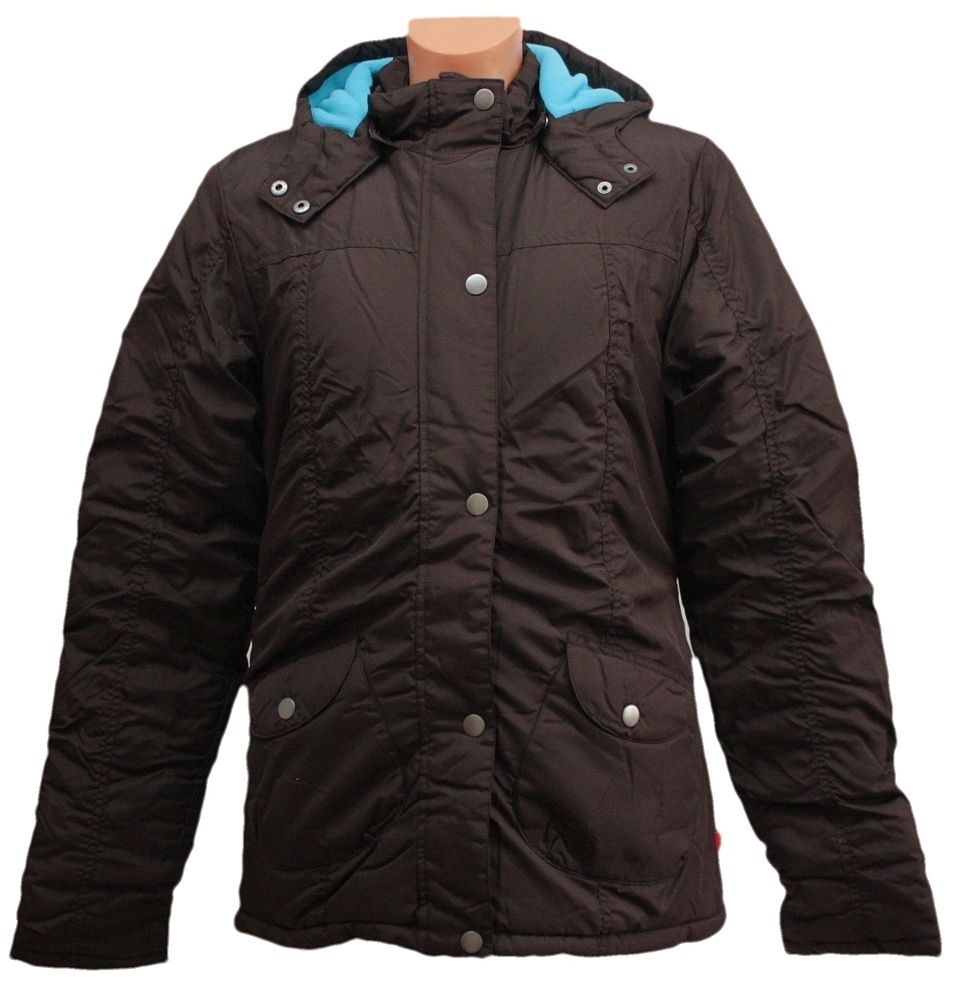 , Outdoorjacke, Kapuze, braun, Gr. 158, 164, 176, 182