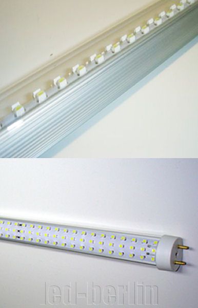 Neonröhre Röhren warmweiß 174 SMD LEDs 60cm 0,6m 9W 180°