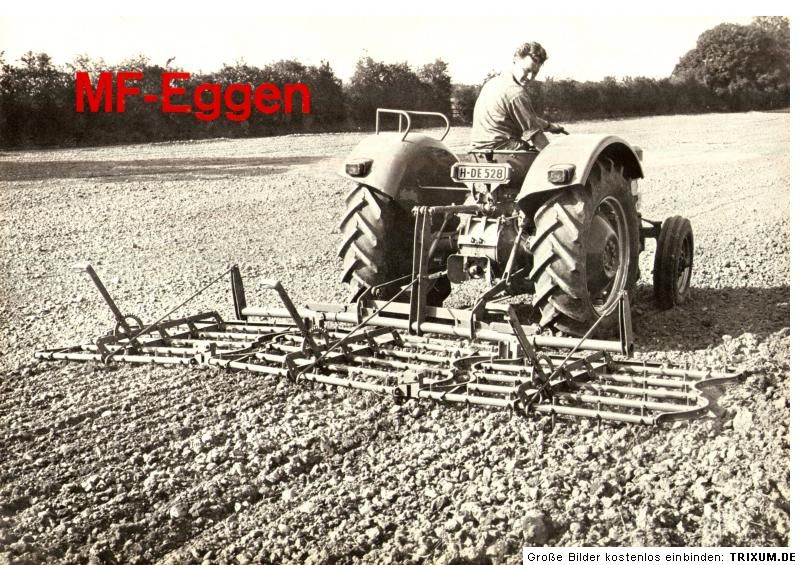 Original MF FE 35 Spezial von 1956 12 Seiten A4 Prospekt Massey