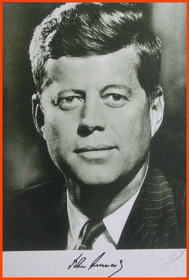 NDF 196= John F. Kennedy, Politik, National, Glanzfoto vom Original