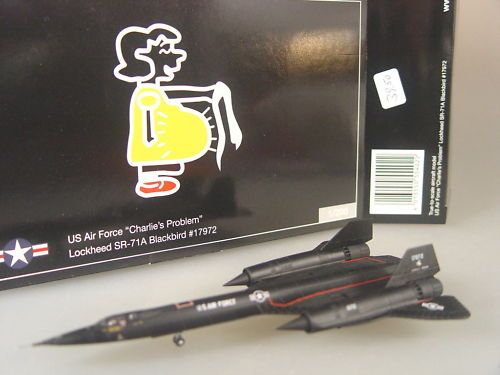 Lockheed SR 71 A US Air Force  Herpa 1200   554022 #E