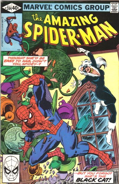 the Amazing Spider Man Comic Book #204, 1980 VERY FINE