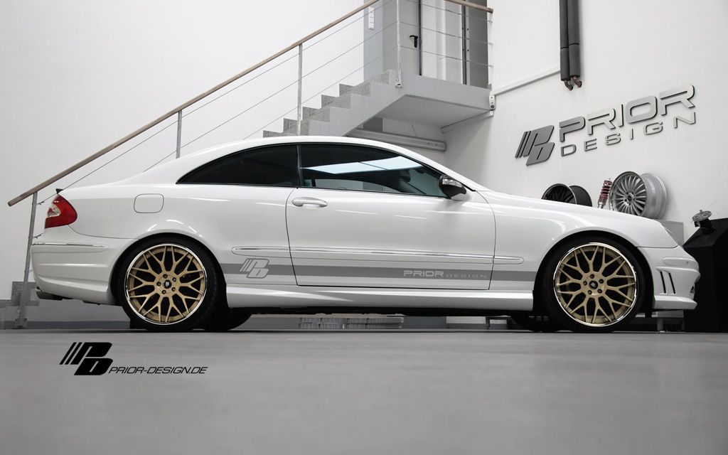 Mercedes CLK w209 PRIOR PD1 Bodykit passend für alle Modelle AMG 55