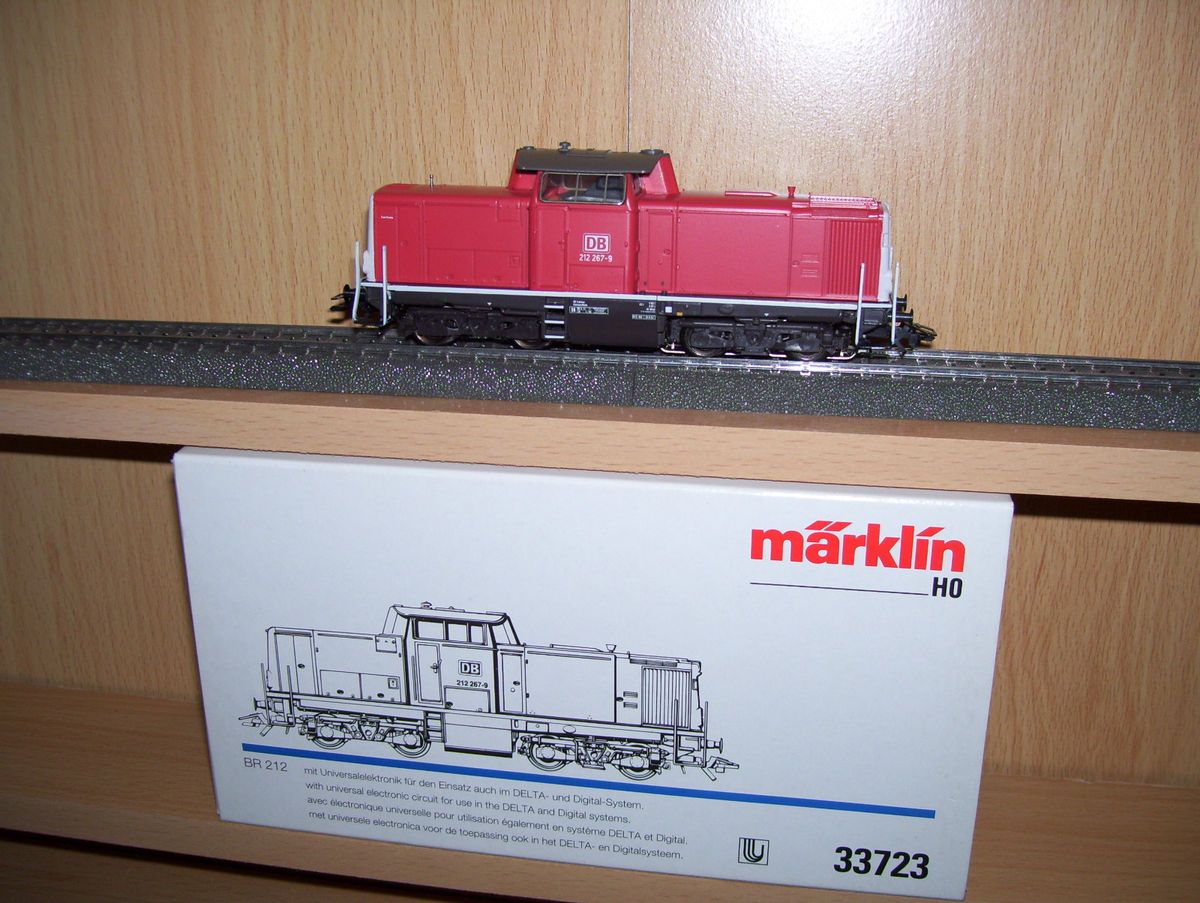 Märklin 33723, Diesellok BR 212 267 9, DeltaDigital neuwertig, OVP