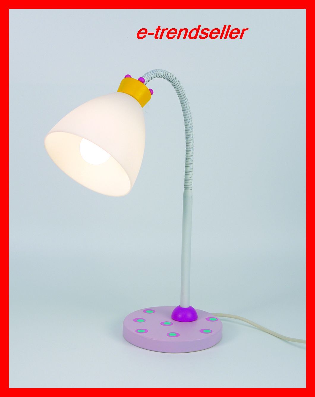 NIERMANN 212 TISCHLEUCHTE KRÖNCHEN PRINZESSIN SCHREIBTISCH LAMPE