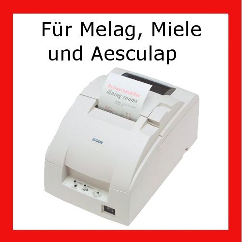 Bondrucker TMU 220 für Sterilisator Melag Miele Aesculap