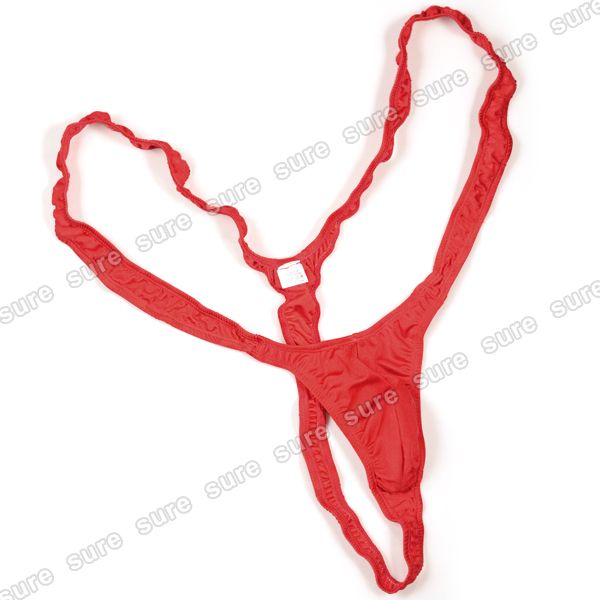 Borat Badehose Mankini Tanga String Badeanzug Kostüm C String Herren