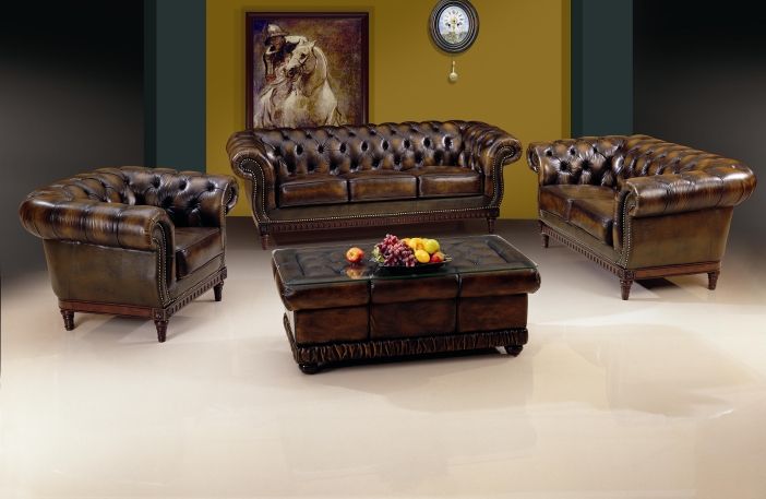 CHESTERFIELD 336 SOFA GARNITUR 3 2 1 SOFAGARNITUR SONDERPREIS