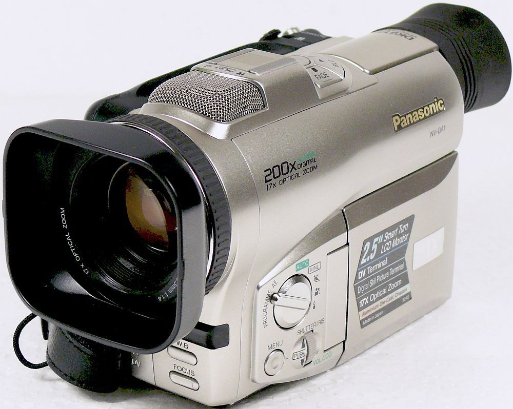 MiniDV Camcorder PANASONIC NV DA1 TOP Zust. + Zubehör