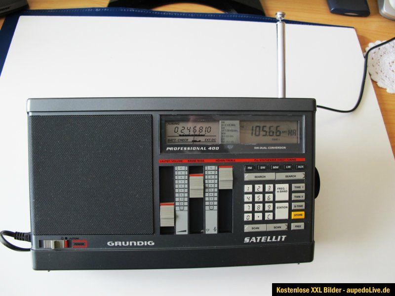 Grundig Satellit Professional 400, Weltempfänger, FM, SW, MW, LW