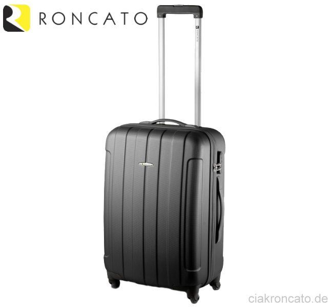 RONCATO (S) Bordgepäck Koffer Trolley, Pink/Grün, Schloss Hatschale