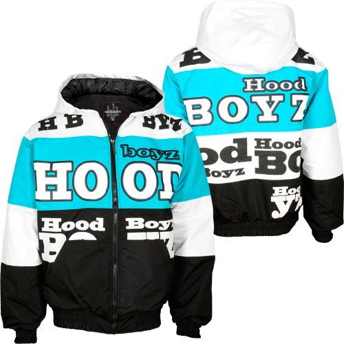 HOODBOYZ FIVE FOR LIFE WINTERJACKE TURQOUISE S BIS 4XL 40014