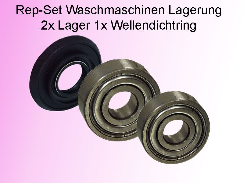 LAGER REPARATUR SET BOSCH SIEMENS CONSTRUCTA FÜR KREUZ 283726