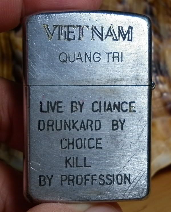 Original Vietnam Zippo 1971 von US Army Selten  WOW