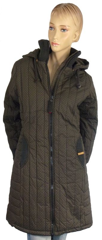 Jacke Mantel Retro Jerry   Farbe 443 Blau/Black, 232 Grau/Sand