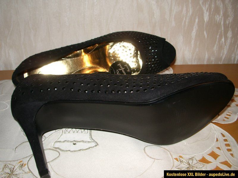 High Heels Pumps 43 Sammler peep toes