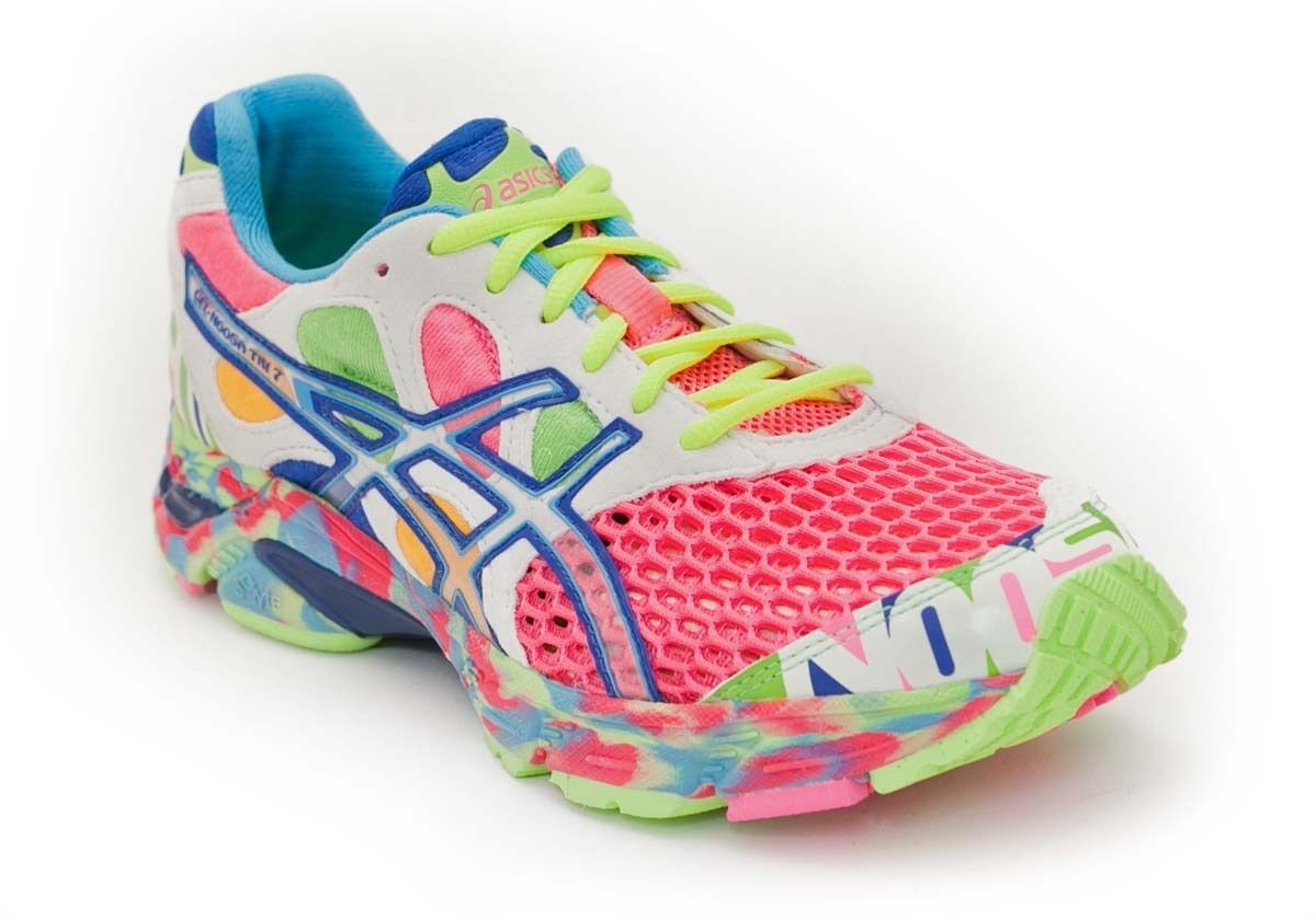 Womens Asics Gel Noosa Tri 7 Neon Pink Coral Noosa T264N 2056