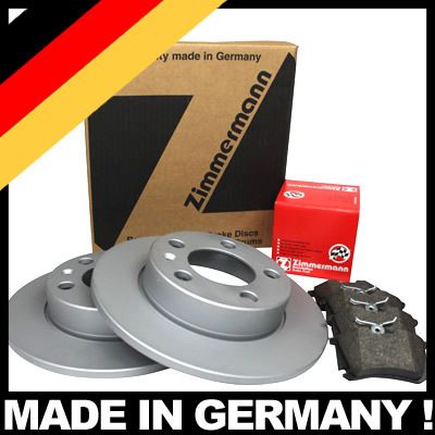 AUDI VW BREMSSCHEIBEN 256 MM BREMSBELÄGE BREMSEN KIT KLÖTZE