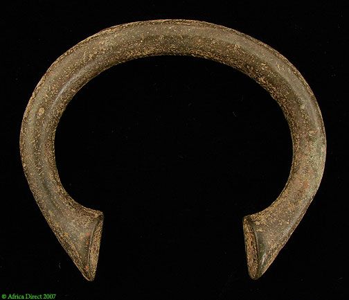 Manilla Metal Bracelet Currency 400 Years Africa