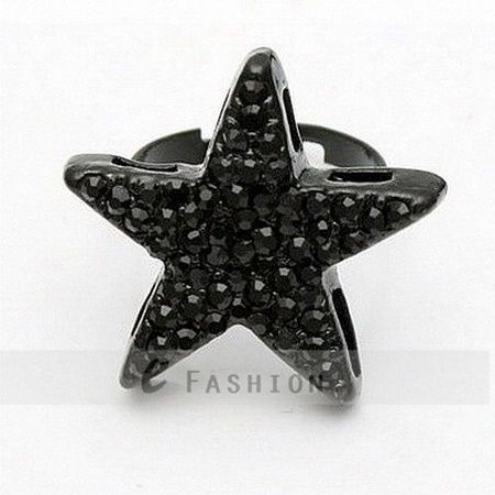 Ring Stern Style Ringe Star Stein Damen Fingerring NEU 102 0135