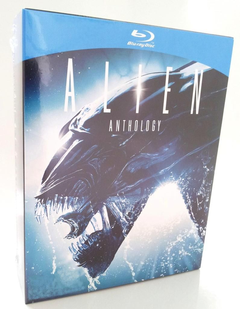 Alle vier Alien Teile in deutscher Sprache in einer Box mit 4 Discs.