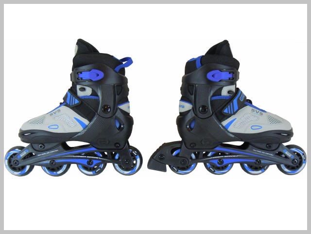 Kinder Inliner TÜV gepr. Inline Skates verstellbar mitwachsend 31 34