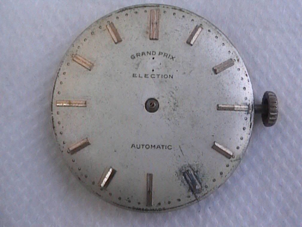 AMULCOR RARE 1J VINTAGE WRISTWATCH REPAIR OR PARTS 973