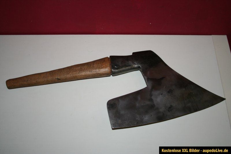 alte Breitaxt, Beil, Hacke, Axt ca. 1850 broad axe, hatchet