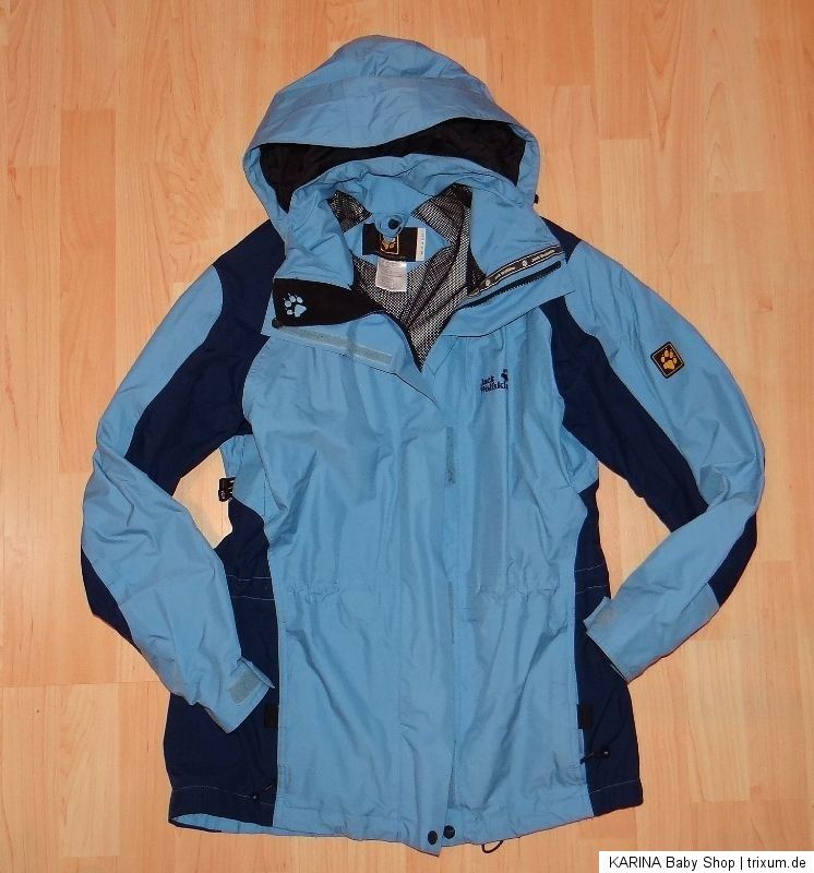 Jack Wolfskin Damen Jacke Übergangsjacke mit Kapuze Gr.M (40) 100%