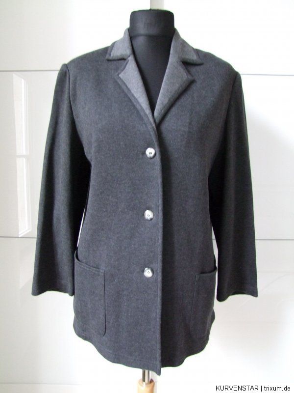 GERRY WEBER Blazer SWEAT Jacke KLASSISCH bequem Gr.44 TOP ZUSTAND