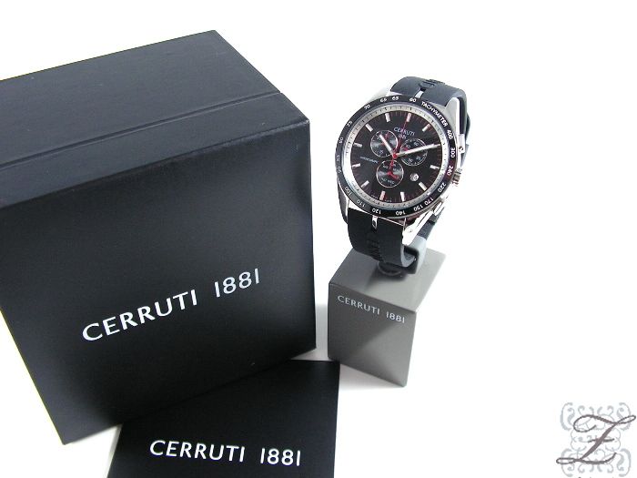 NEU CERRUTI 1881 Chrono Herrenuhr Veliero II Silikon Armband Uhren