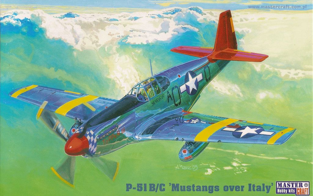 51 B/C MUSTANG RED TAILS (31 FG & 332 FG /99TH & 302ND FS/) 1/72