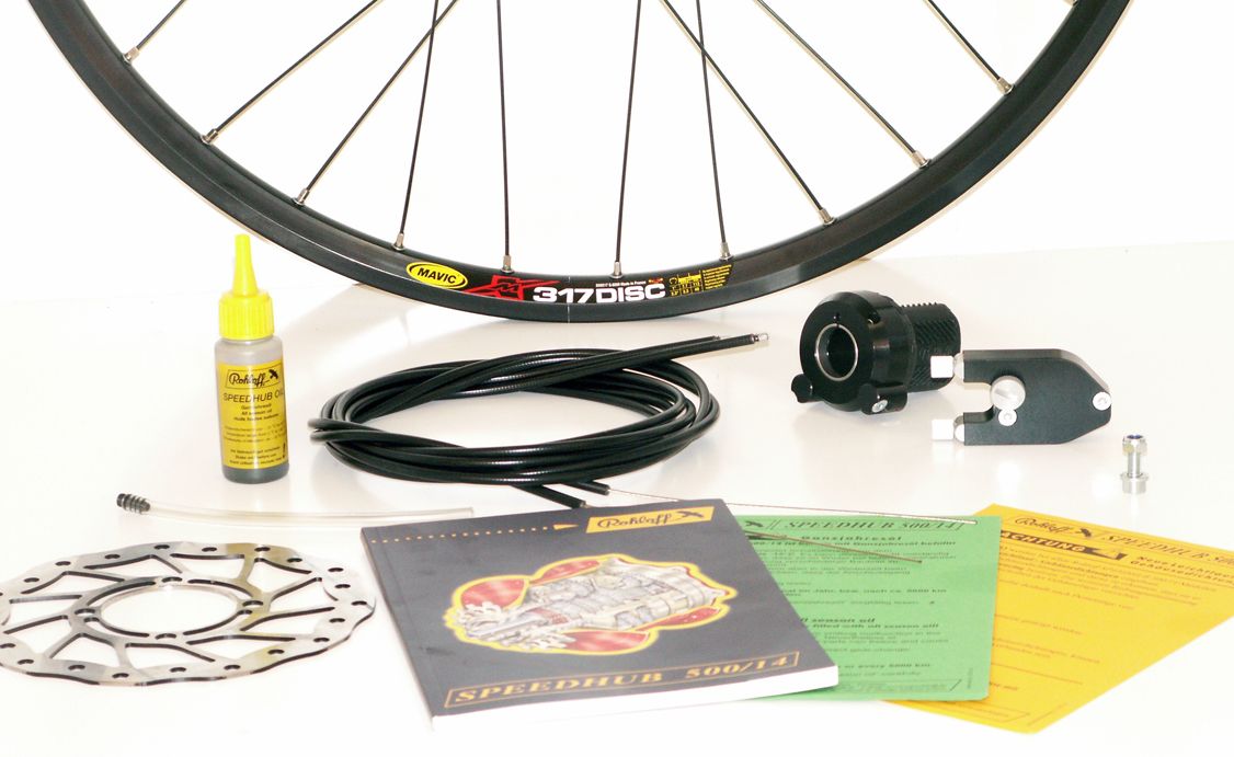 ROHLOFF Speedhub Nabe Disc Laufrad Mavic 317 Disc