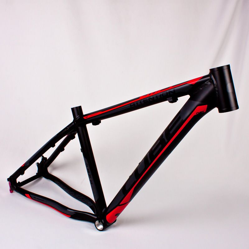 Cube Attention MTB Rahmen Frame Disc 16 schwarz grau rot RFR Alu NEU