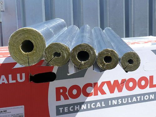 Rockwool R 800 Schale 35/30 alukaschiert