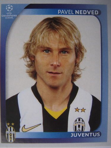 Panini CL 08/09 # Juventus Pavel Nedved # 326