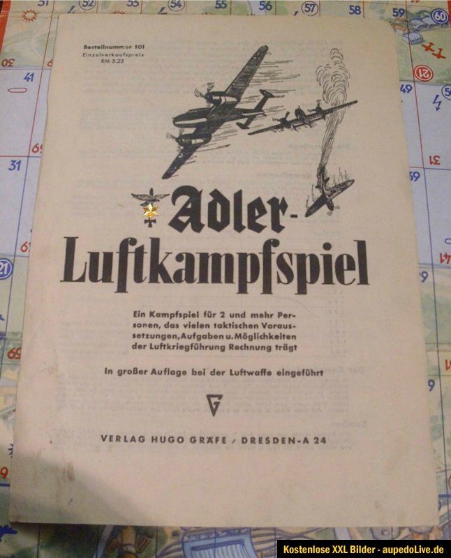 Adler Luftkampfspiel Lernspiel   Luftkampf Luftwaffe