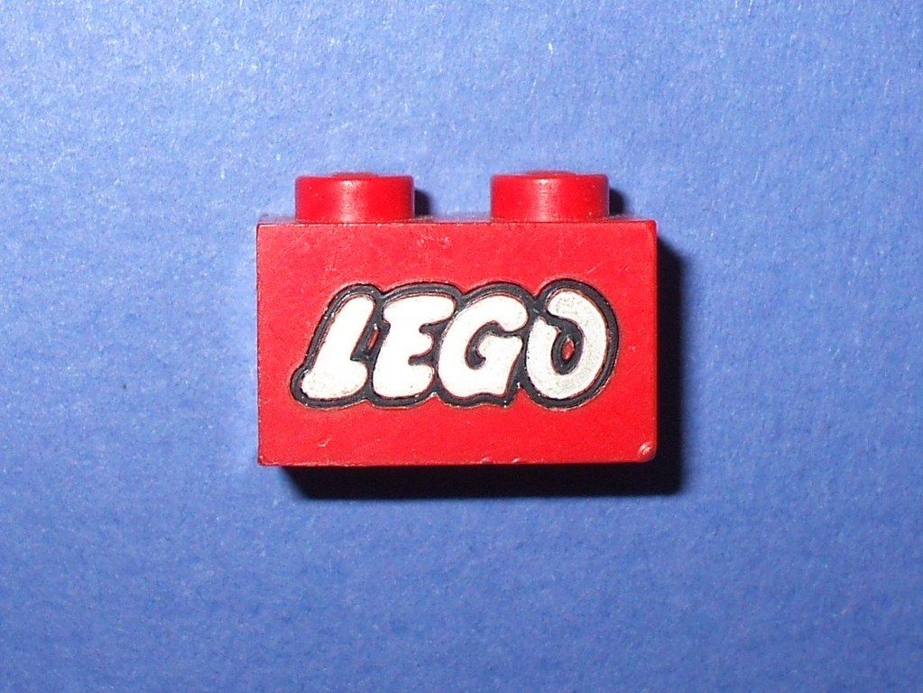  bedruckter Stein 1x2 Lego Logo alt aus 357 570 310 382 334 3004px50