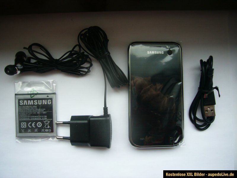 tolles Handy wie neu Samsung Galaxy S Plus GT I9001 8 GB   schwarz