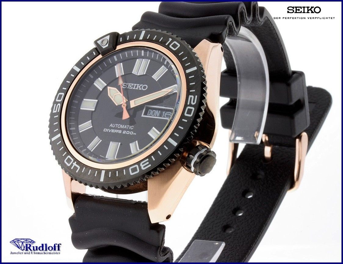 SEIKO 5 automatic Herren Uhr steel gents watch SKZ330 K1 DIVER WR