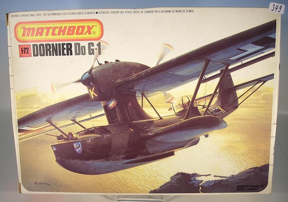 Matchbox 1/72 Kit Bausatz Dornier Do G 1 OVP #349