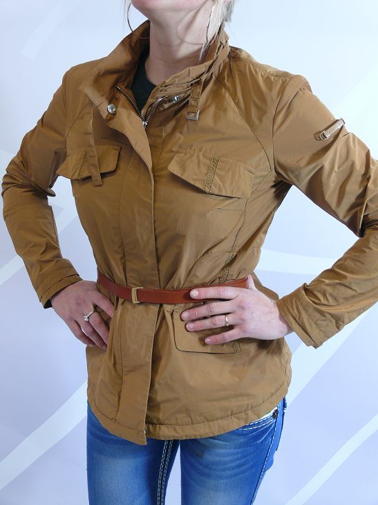 Damen Jacke Braun Cognac Ital. Gr 48 BRD. XL 42 UVP 340.  €