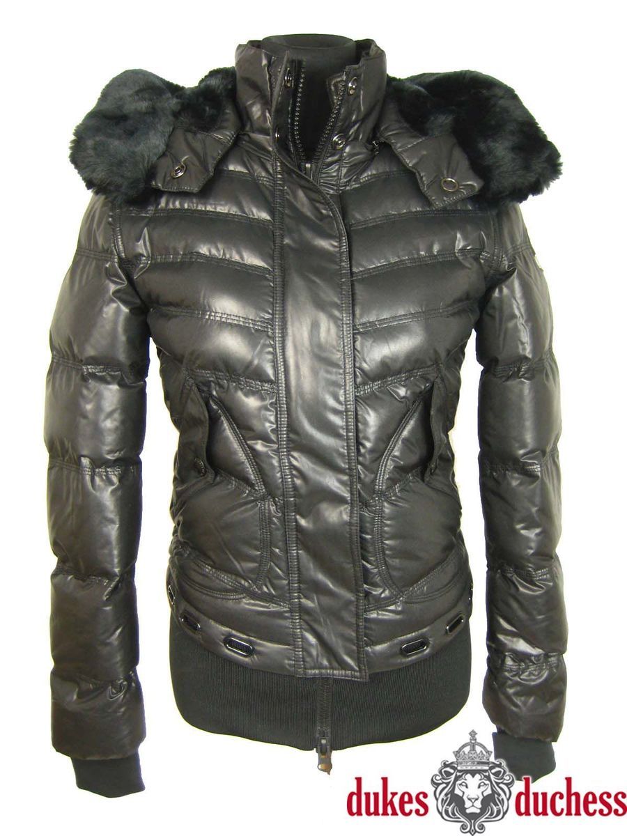 Steppjacke Daunen Jacke QUEENS schwarz L/40 UVP349€