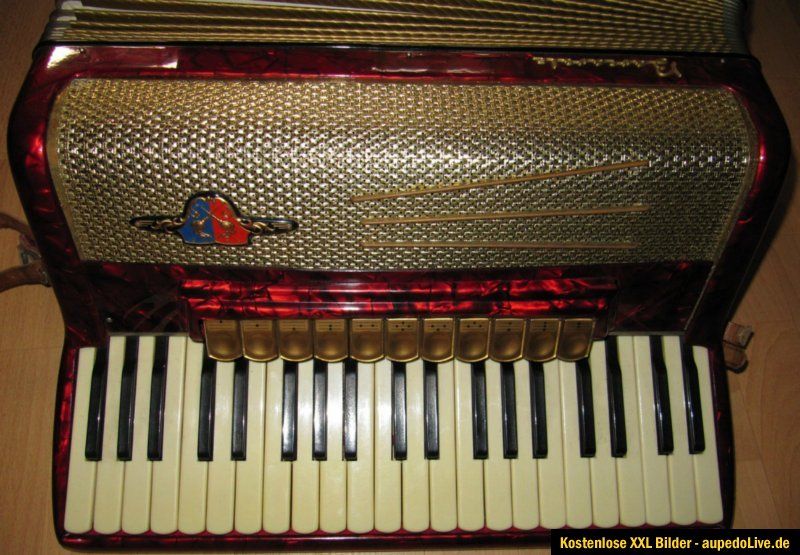 AKKORDEON WELTMEISTER BARCAROLE PROMINENZ 120 Bass German Accordion