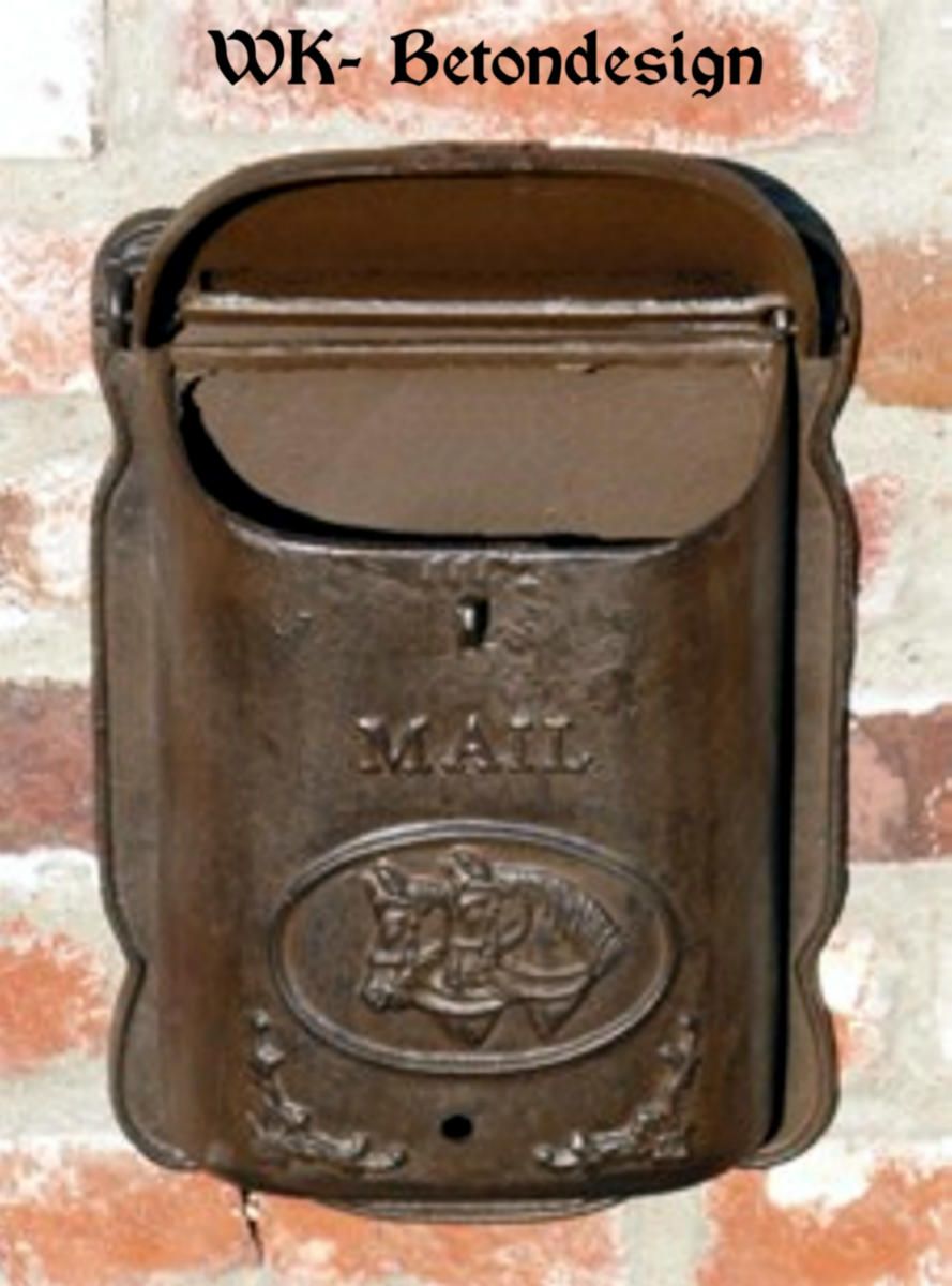 BRIEFKASTEN MAILBOX POSTKASTEN BRIEF ANTIK LANDHAUS NEU