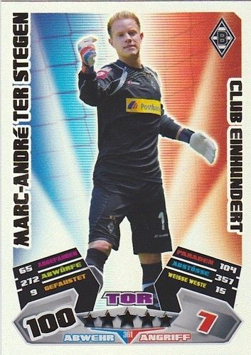 12/13 2012/2013   Club100 Einhundert Marc Andre Ter Stegen 361